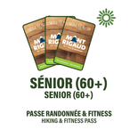 Senior (60 years +) - Hiking and Fitness Pass