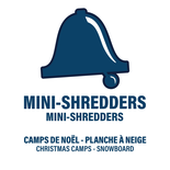 4-5 ANS - MINI SHREDDERS - CAMP DE NOËL - PLANCHE À NEIGE