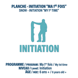 PLANCHE - Initiation «Ma 1re Fois»