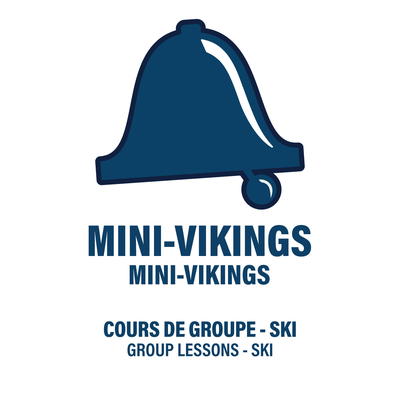 SOLD OUT 3-5 years - Mini-Vikings - Ski- Group