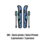 SKI - Semi Private Lesson (3 people)