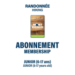 Hiking Membership (Alpine + Summer) - Junior