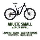 Small - Vélo de Montagne Double Suspension - Location 4h