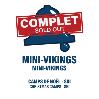 4 TO 5 YEARS - MINI VIKINGS - CHRISTMAS CAMP - SKI