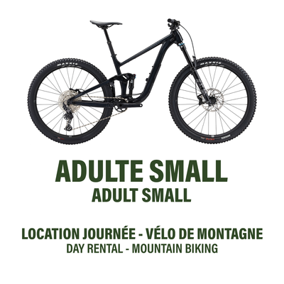 Small - Vélo de Montagne Double Suspension - Location Jour