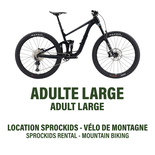 Large - Double Suspension Mountain Bike - 7-Week Sprockids Program Rental