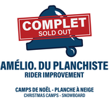 6-17 YEARS - RIDER IMPROVEMENT - CHRISTMAS CAMP - SNOWBOARD