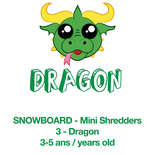 Dragon (3 to 5 years old) - (SOLD OUT)