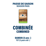 Bambin (5 ans - ) - Passe de Saison Combinée