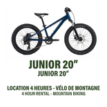 20'' (Junior) - Vélo de Montagne Simple Suspension - Location 4h