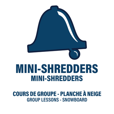 3-5 ans - Mini-Shredders - Planche à neige - Groupe