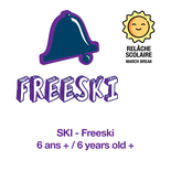 Freeski (6 ans +) - RELACHE SCOLAIRE