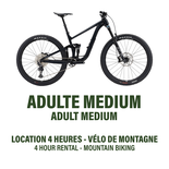 Medium - Double Suspension Mountain Bike - 4h Rental