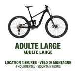 Large - Vélo de Montagne Double Suspension - Location 4h