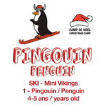 Penguin (4 to 5 years old) - CHRISTMAS