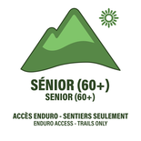 Sénior (60 ans +) - Billets Enduro - Vélo de Montagne