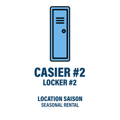 CASIER #2 - LOCATION SAISON