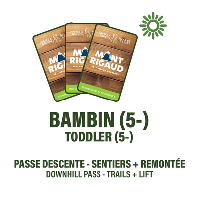 Bambin (5 ans -) - Passe Descente (DH) -  Vélo de montagne