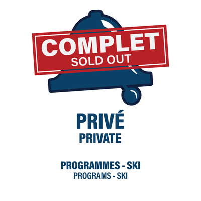 3 ANS ET PLUS - PROGRAMME PRIVÉ - SKI
