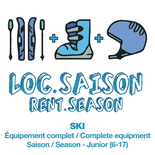 Équipement Complet de Ski - Junior