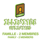 Unlimited - Family Plan, 2 Members (-10%)