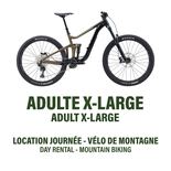 Extra Large - Vélo de Montagne Double Suspension - Location Jour