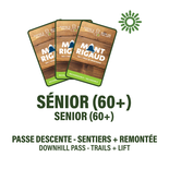 Senior (60 years +) - Downhill Pass (DH) -  Mountain Biking