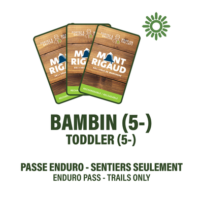 Toddler (5 years -) - Enduro Pass - Mountain Biking