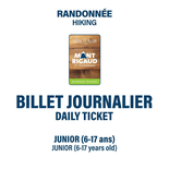 Billet Accès Montagne - Junior