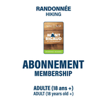 Abonnement Randonnée (Alpine + Été) - Adulte