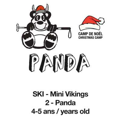 Panda (4 to 5 years old) - CHRISTMAS