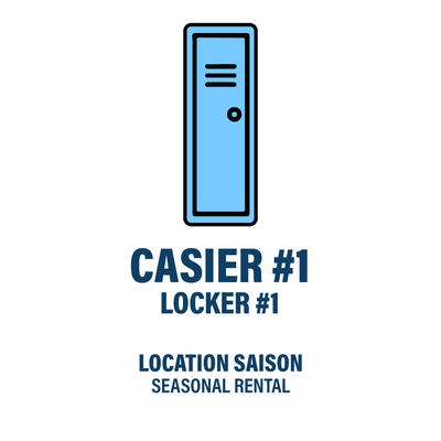 CASIER #1 - LOCATION SAISON