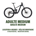 Medium - Double Suspension Mountain Bike - 4h Rental