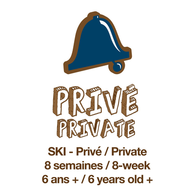 Private Ski Lessons - 8 Week Program (SOLD OUT)