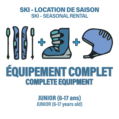 Complete Ski Equipment - Junior
