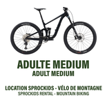 Medium - Double Suspension Mountain Bike - 7-Week Sprockids Program Rental