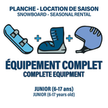 Complete Snowboard Equipment - Junior