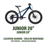 20'' (Junior) - Hardtail Mountain Bike - Day Rental