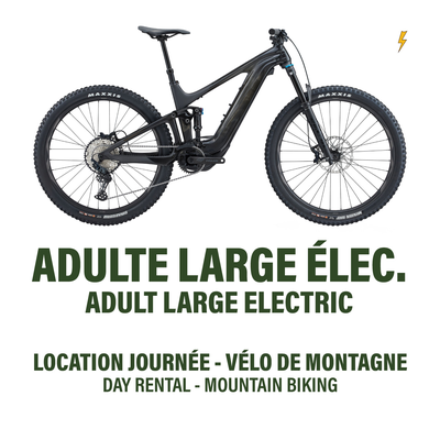 Location Vélo Électrique Jour - Double Suspension - Large