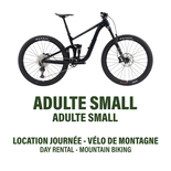 Small - Vélo de Montagne Double Suspension - Location Jour