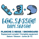 Complete Snowboard Equipment - Junior
