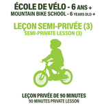 Vélo de Montagne - Leçon Semi-Privée (3 personnes)