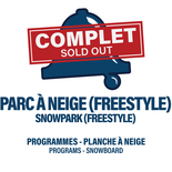 8 ANS ET PLUS - PARC À NEIGE (FREESTYLE) - PLANCHE À NEIGE
