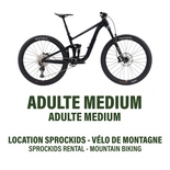 Medium - Double Suspension Mountain Bike - 7-Week Sprockids Program Rental