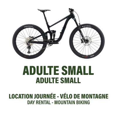 Small - Vélo de Montagne Double Suspension - Location Jour