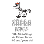 Zebra (3 to 5 years old) - (SOLD OUT)