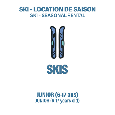 Parabolic Skis Only - Junior