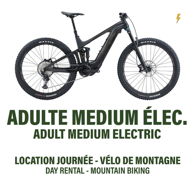 Day E-Bike Rental - Double Suspension - Medium