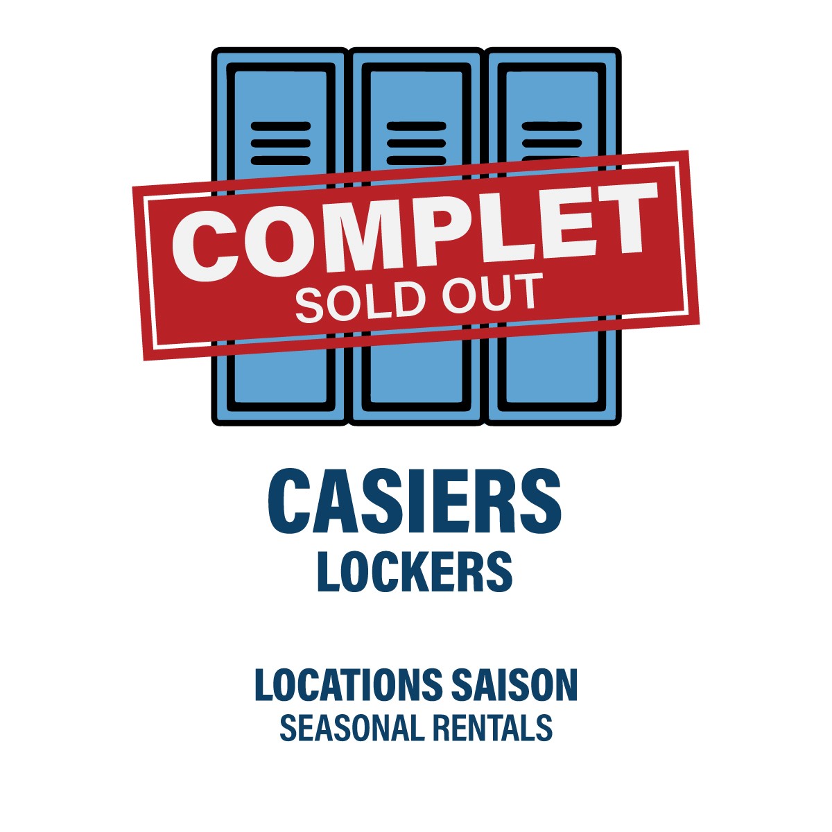LOCKERS - SEASONAL RENTALS