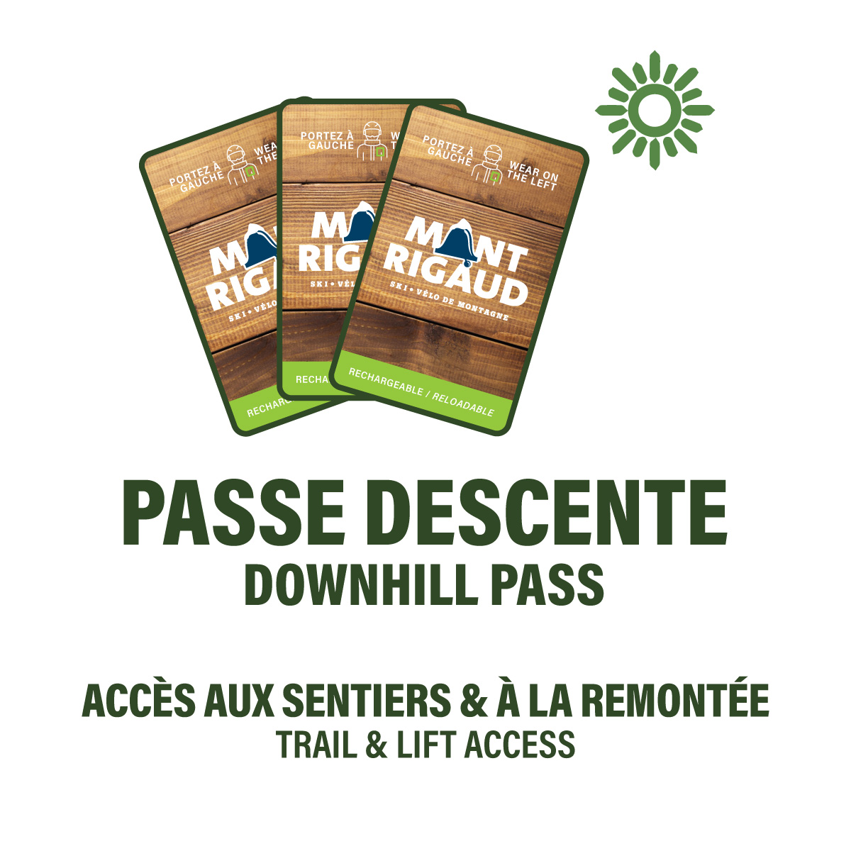 Passe de saison Descente - Vélo de Montagne